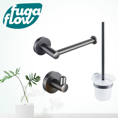 FugaFlow Eccelente Acces toiletset 3-delig Gunmetal PVD