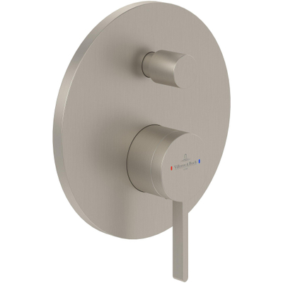 Villeroy & Boch Dawn Eengreeps inbouwkraan - Matt Brushed Nickel (RVS)