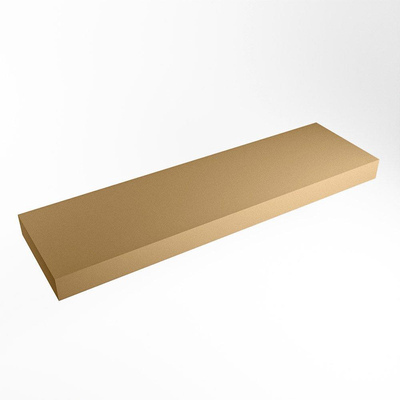 Mondiaz TOP 51 Vrijhangend Topblad - 180x51x12cm - geschikt voor waskom - Solid surface - Oro