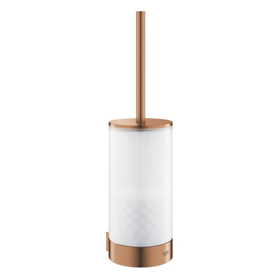 GROHE Selection Toiletborstelhouder - wandmontage - rond - open - brushed warm sunset