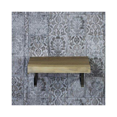 HR Badmeubelen Fonteinframe 21x12x2cm Set Van 2 Stuks Chroom