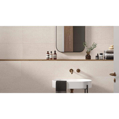 SAMPLE JOS. Blunt Wandtegel 30x60cm 8mm witte scherf Cream