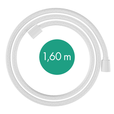 HansgroheDesignflexdoucheslang textiel160cmmat wit