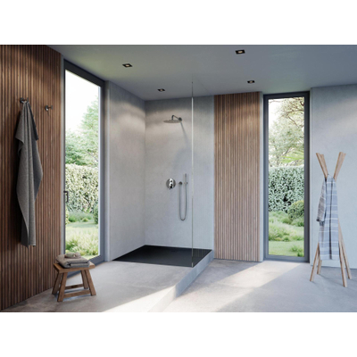 Duravit Sustano Douchebak - 120x120x3cm - Vierkant - DuraSolid Antraciet mat
