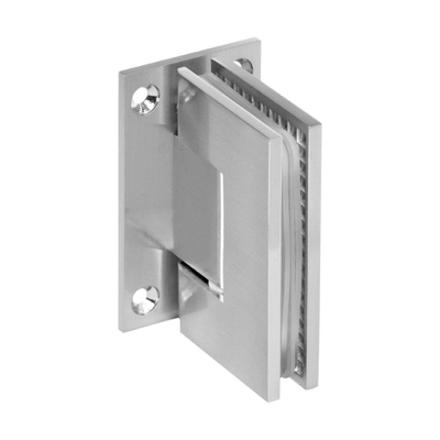 BRAUER Create Douchedeur - 90x200cm - profielloos - antikalk - 8mm veiligheidsglas - geborsteld RVS