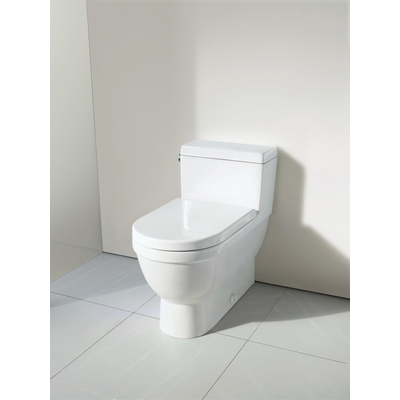 Duravit WC-zitting 37x50x3.7cm Polypropyleen wit