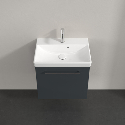 Villeroy en boch Avento wastafelonderkast 512x520x348 1xdeur scharn.links crystal grey