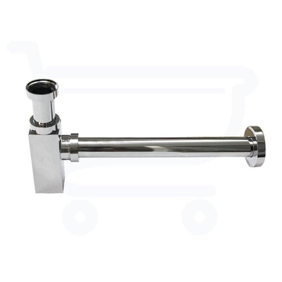 Wiesbaden Star sifon vierkant 5/4" x 32 mm chroom