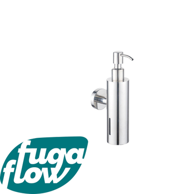 Fugaflow zeepdispenser - wand - rond - chroom -