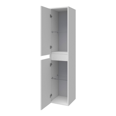 BRAUER Adore hoge kast 160 mat wit - (beschadigd) OUTLET UDEN