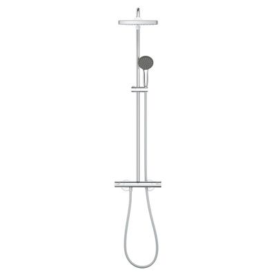 GROHE Vitalio Start doucheysteem met hoofddouche 24cm thermostatisch chroom