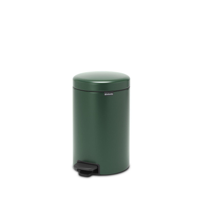 Brabantia NewIcon pedaalemmer 12 liter met kunststof binnenemmer Pine Green