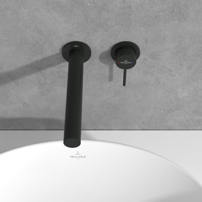 Villeroy & Boch Loop & Friends Eengreeps wastafelkraan - mat zwart