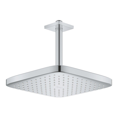 GROHE Tempesta 250 Cube Hoofddouche - 25cm - 1 straalsoort - plafondarm 14.2cm - chroom