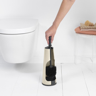 Brabantia ReNew Toiletborstel - staand - houder - soft beige
