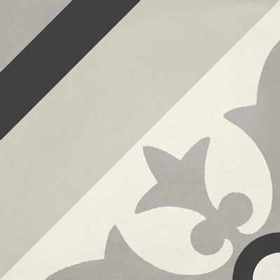 SAMPLE JOS. Hidro Decortegel 20x20cm 8.3mm porcellanato Geoflower Black