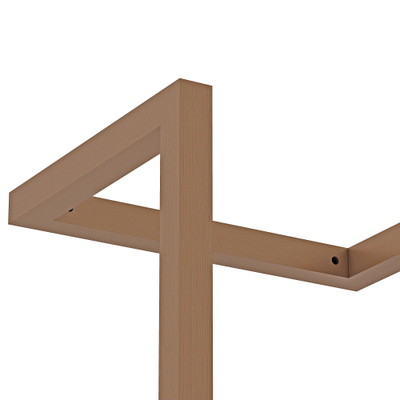 Fortifura Calvi handdoekrek - 95x25x20cm - geborsteld koper TWEEDEKANS