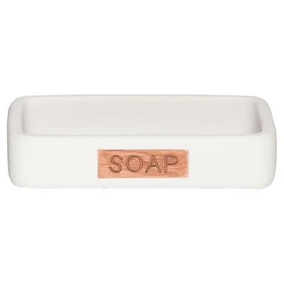 Sealskin Pierra Zeepschaal Polyresin Wit