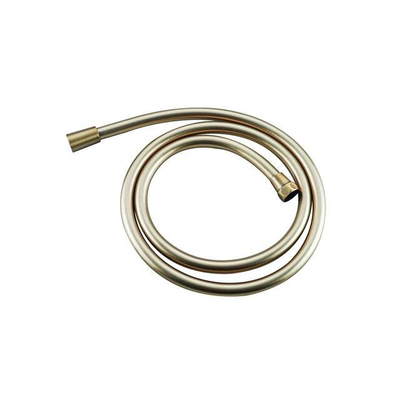 Fortifura Nebbio Badcombinatie-set - thermostaatkraan - inbouwdeel - glijstang - gladde doucheslang - staaf handdouche - uitbreiding inbouwdeel - uitloop - geborsteld messing