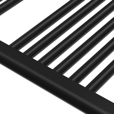 Adema Basic radiator 60x180cm recht middenaansluiting mat zwart