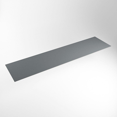 Mondiaz TOP 51 Topblad - 210x51x0.9cm - geschikt voor afdekplaat - Solid surface - Plata
