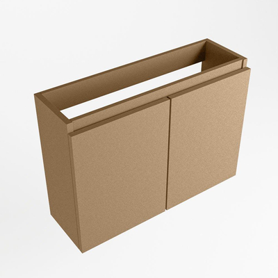 Mondiaz TURE fonteinonderkast - 70x22x50cm - 2 deuren - softclose - Oro