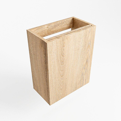 Mondiaz FOWY fonteinonderkast - 40x22x50cm - 1 deur - push to open - softclose - Washed Oak