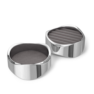 Umbra Wavy Sieradenorganizer - 10x10x8cm - chroom