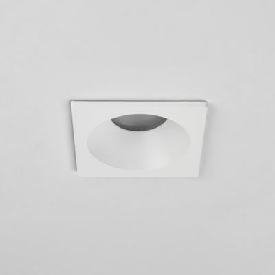 Astro Minima Square Fixed IP65 Inbouwspots 8.5x11cm IP65 fitting GU10 wit