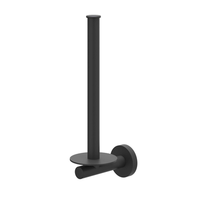 IVY Reserverolhouder - wand model - 2 rollen - Mat zwart PED