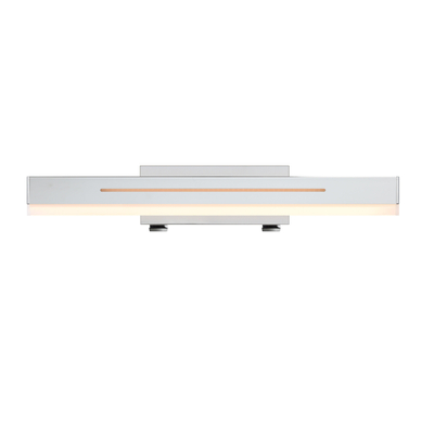 Nordlux Otis 40 wandlamp 40x7.5x14.6cm IP44 Incl. 9.5W LED 3000K Chroom