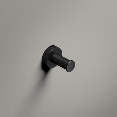 Hotbath Cobber handdoekhaak mat zwart SHOWROOMMODEL