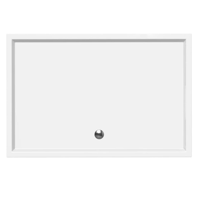 Xenz Mariana douchebak 150x100x4cm rechthoek Acryl Wit