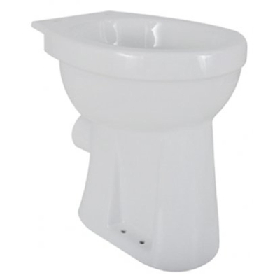 Xellanz Basic Sanit Staande verhoogde toiletpot 45cm PK exclusief zitting wit