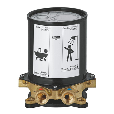 GROHE bodemplaat voor vrijstaande badkranen