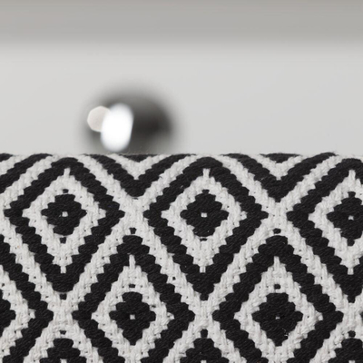 Sealskin Trellis Badmat Katoen 60x90 cm Zwart