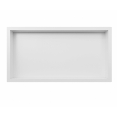 Inbouwnis 30x60x10cm mat wit OUTLETSTORE