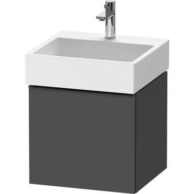 Duravit D-Neo wastafelonderkast 48.4x44x44.2cm 1 lade Grafiet Mat