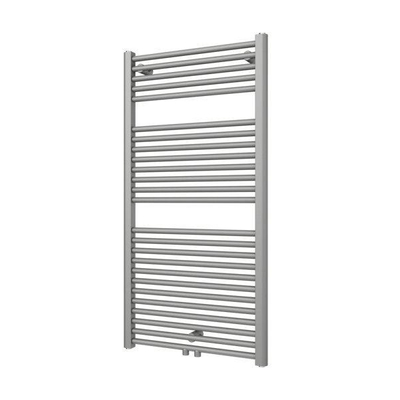 Plieger Palmyra designradiator horizontaal middenaansluiting 1175x600mm 681W parelgrijs (pearl grey)