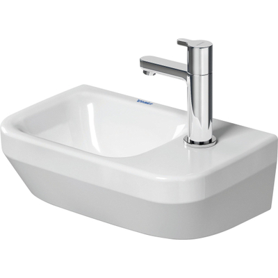 Duravit DuraStyle fontein kraangat rechts 36x22cm wit