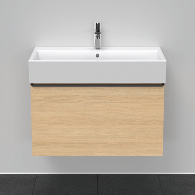 Duravit D-Neo wastafelonderkast 78.4x44x44.2cm 1 lade Natuur eiken Mat