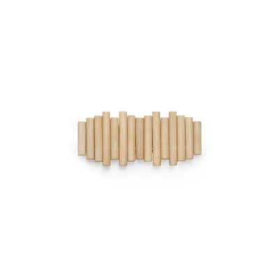 Umbra Picket handdoekhaak 38x17x4cm Dennenhout Naturel