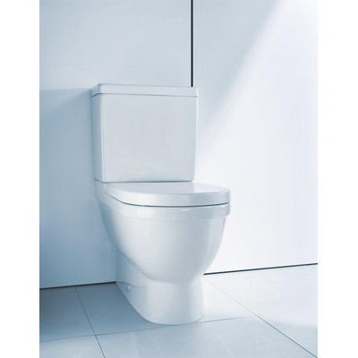 Duravit Philippe Starck 3 duoblokpot diepspoel vario zonder reservoir met Wondergliss wit