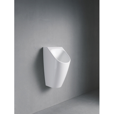 Duravit ME by Starck urinoir waterloos zonder vlieg met stankafsluiter incl. bev. afvoer horizontaal Ø50mm wit