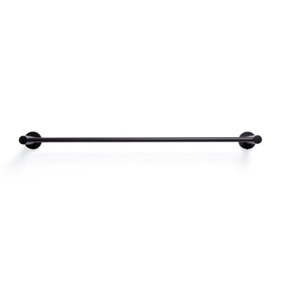 Ozean Eternal Handdoekhouder - dubbel - rond - mat zwart OUTLETSTORE