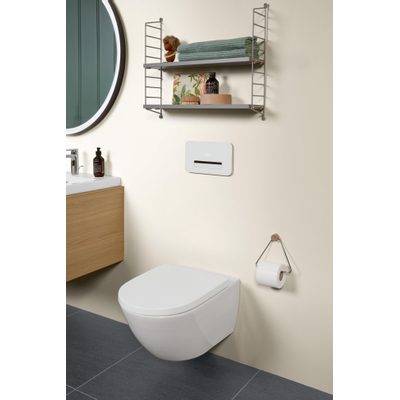 Villeroy & boch Subway 3.0 closetzitting met softclose en quickrelease Antibacterieel Wit Alpin OUTLET