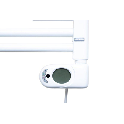 Plieger Elba Electrical elektrische designradiator - 702X500mm - met thermostaat - 300w - wit