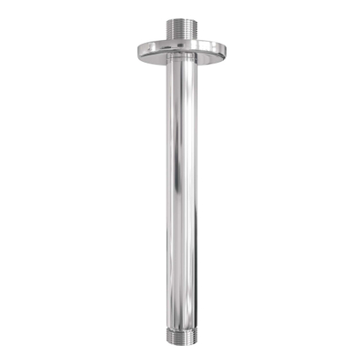 Brauer Chrome Carving Regendoucheset inbouw - hoofddouche 30cm - plafondarm 20cm - 3 carving knoppen - handdouche rond 3 standen - chroom