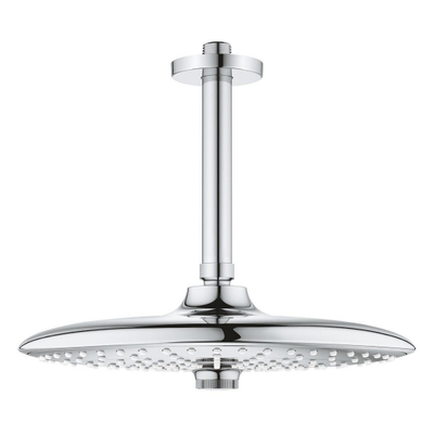 GROHE Euphoria 260 Hoofddouche - 26cm - 3 straalsoorten - plafondarm 14.2cm - chroom