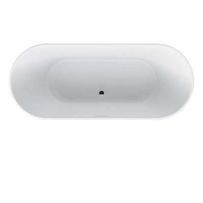 Riho Barcelona vrijstaand bad - 170x70cm - solid surface - mat wit